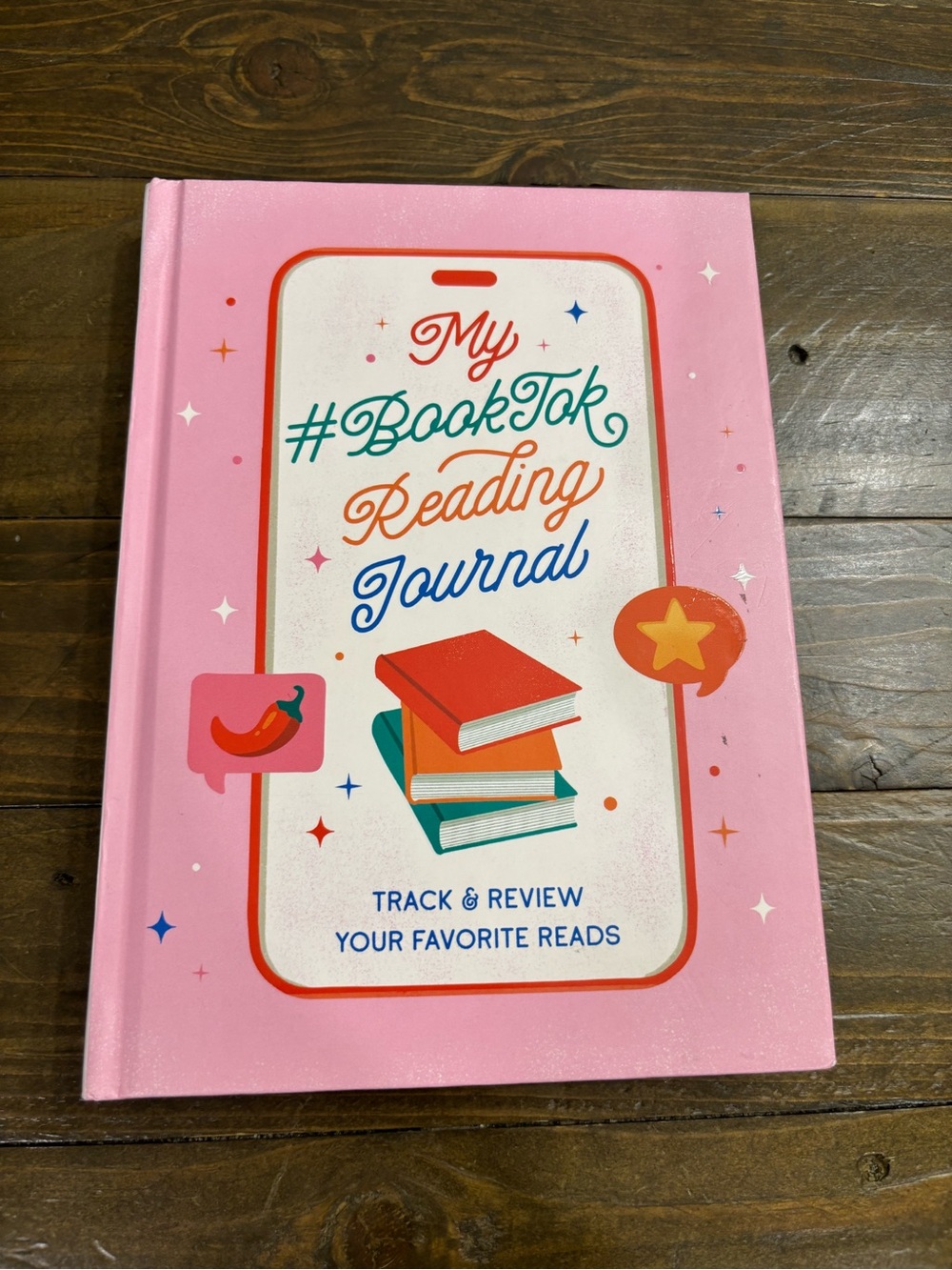 Pink #BookTok Reading Journal - Track & Review Your Favorite Reads - Picture 1 of 6